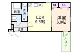 フジパレス今川I番館の間取り画像
