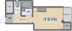 みさきハイツの間取り画像