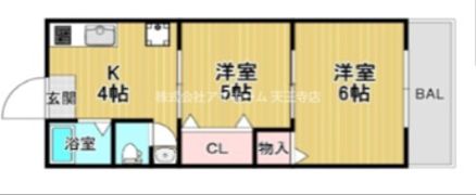 メゾンドエフシーの間取り画像