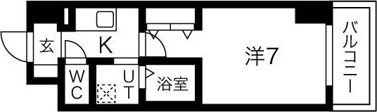 アーバンパーク田辺の間取り画像