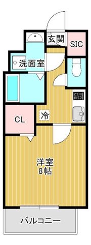 リンクス大阪城EASTレジデンスの間取り画像