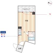 レック難波ビルの間取り画像