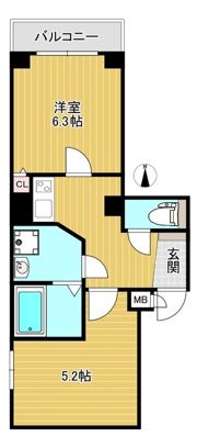 GARE NAMBAの間取り画像