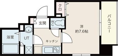Amabile森之宮（アマービレ森之宮）の間取り画像