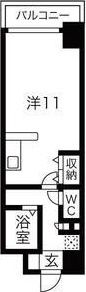 ラ・フォーレ東天満の間取り画像