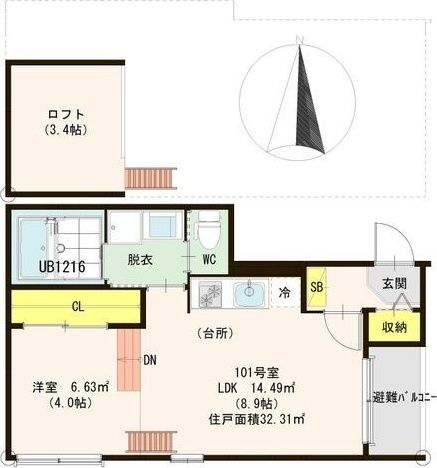 間取図