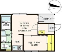アレスグーテの間取り画像