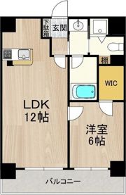 ルラーシェ難波の間取り画像