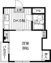駒川マンションの間取り画像