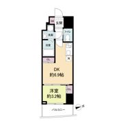 セレニテ難波プリエの間取り画像