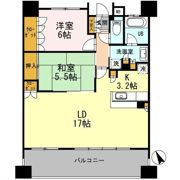 カスタリア上町台の間取り画像