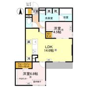 トリシア今川の間取り画像