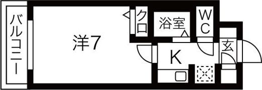 アーバンエース日本橋パルの間取り画像