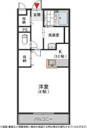 アメニティー東住吉の間取り画像