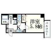 みおつくし西なんばの間取り画像