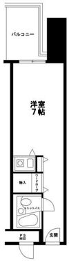 朝日プラザ心斎橋の間取り画像