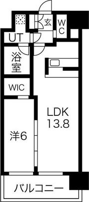 グランカーサ難波元町の間取り画像