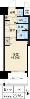 スプランディッド天王寺IIIの間取り画像