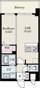 S-RESIDENCE東三国amanteの間取り画像