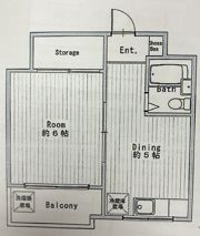 アパートメント東住吉IVの間取り画像