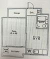 アパートメント東住吉IVの間取り画像