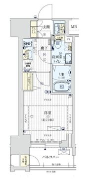 ワールドアイ大阪城イーストアドバンスの間取り画像