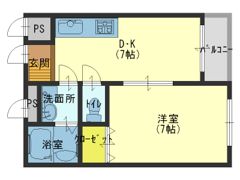 ビッグシャイン今里の間取り画像
