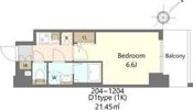 S-RESIDENCE上新庄beatの間取り画像