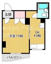 メゾン桜井の間取り画像