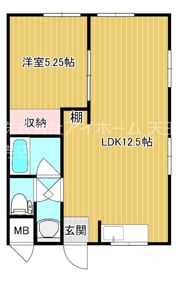プラネットハイツの間取り画像