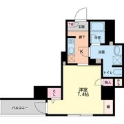 フォレステージュ北堀江の間取り画像