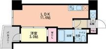 セレニテ本町グランデの間取り画像