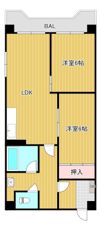 ドルミ城北の間取り画像