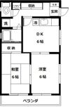 帝塚山サニーハイツの間取り画像
