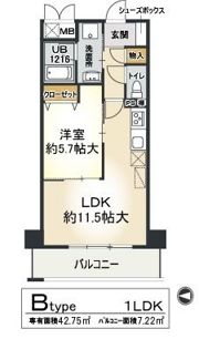 LAVIS（ラヴィ）の間取り画像
