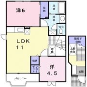 フォ－リ－フ クローバの間取り画像