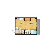 カシェット住吉の間取り画像