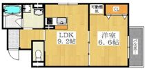 プラムガーデン 202（2階南側西）の間取り画像