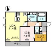 スミレの間取り画像