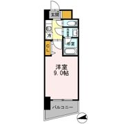 カスタリアタワー肥後橋の間取り画像