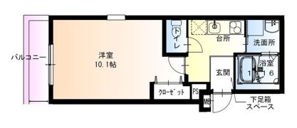 フジパレス山之内ノースの間取り画像