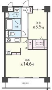 ゲートレジデンス鶴見緑地の間取り画像
