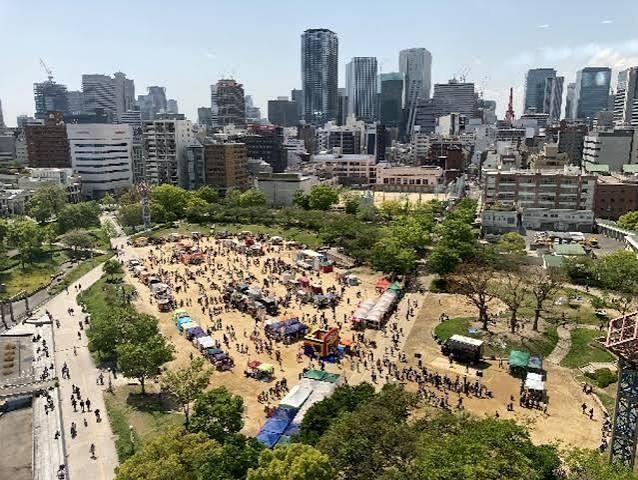 近くの扇町公園まで344m(徒歩5分)