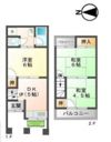 三ツ島テラスハウスの間取り画像