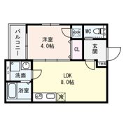 Kvell Garden 香里IIの間取り画像