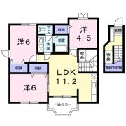 サンハイムエレガンスIIの間取り画像