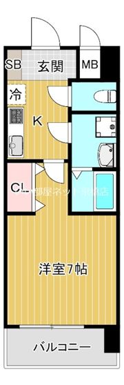 Live Casa城東中央の間取り画像