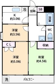 CLEAR FUKUSHIMAの間取り画像