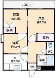 CLEAR FUKUSHIMAの間取り画像