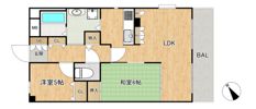 ブルックパレスの間取り画像